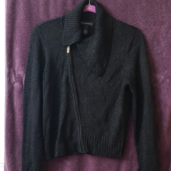 INC International Concepts Asymmetrical Sweater L - Picture 3 of 4
